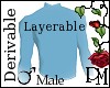 [PBM] Layerable Male Top