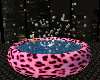 Pink Cheetah Hottub