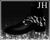 JH| Silver Print Shoes
