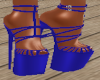 stiletto heels blue