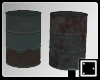 ` 2 Old Oil Drums