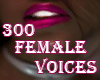 300 Sexy Voices