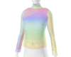 Rainbow Crochet Top