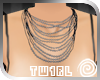 *T* Multi Pearl Necklace