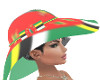 DOMINICA FLAG HAT 2