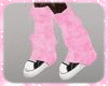 Pink warmers w/shoes