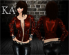 KA~Red Rocker Jacket