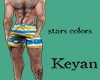 stars beach color outfit
