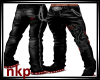 Panther Leather Pants