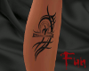 FUN Libra leg tattoo