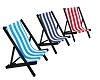 Set de sillas de playa