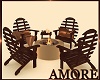 Amore Chairs Fire Set