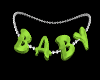 !Baby Necklace NeonGreen