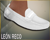 WHITE MOCASSINS