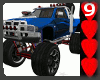 J9~Dodge 4x4 Truck Blue