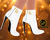 *GH* White Chic Booties