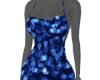 Blue Hearts Short Dress