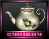 Antique Teapot~ Cup
