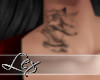LEX neck tattoo cat