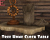*Tree Home Clock Table