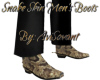 Snake Skin Men's Boots 6