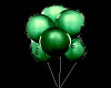 Green Balloon Poster
