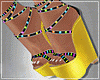 S* Yellow Sandals