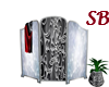 SB*Silver Privacy Screen
