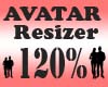 Avatar Resizer 120%
