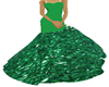 bridesmaid gown green