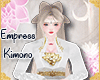 !A| Empress Kimono White