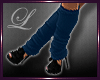*Lb* Long Heels Blue