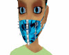 Blue face mask