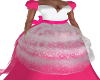 Posh Pink Victorian Gown