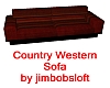 Country Western Sofa