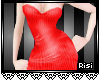 R! Mini Dress - Red