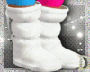 Cray White Boots