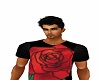 Rose T shirt mens