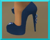 frans leather heels blue
