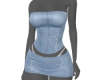 Vivian Denim Set Blue