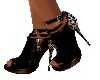 BROWN PANTHER HEELS