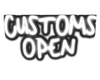 Customs Open Sign