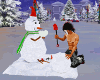 animated build snowman