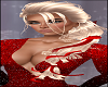Blond w Red Ribbon
