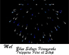Blue Silver Fireworks Tr