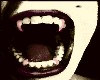 vampire teeth sticker