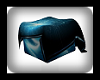 Romantic Pouf Kiss Blue