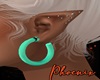 !PX TEAL HOOPS