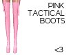 1Lu Pink Tactical Boots