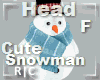 R|C Snowman Head Blue F
